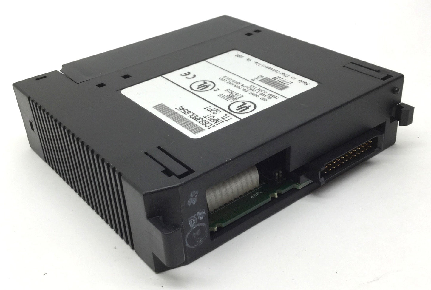 Used Ge Fanuc IC693MDL654E Input Module, Input: 5/12VDC, TTL 32PT, Missing Cover