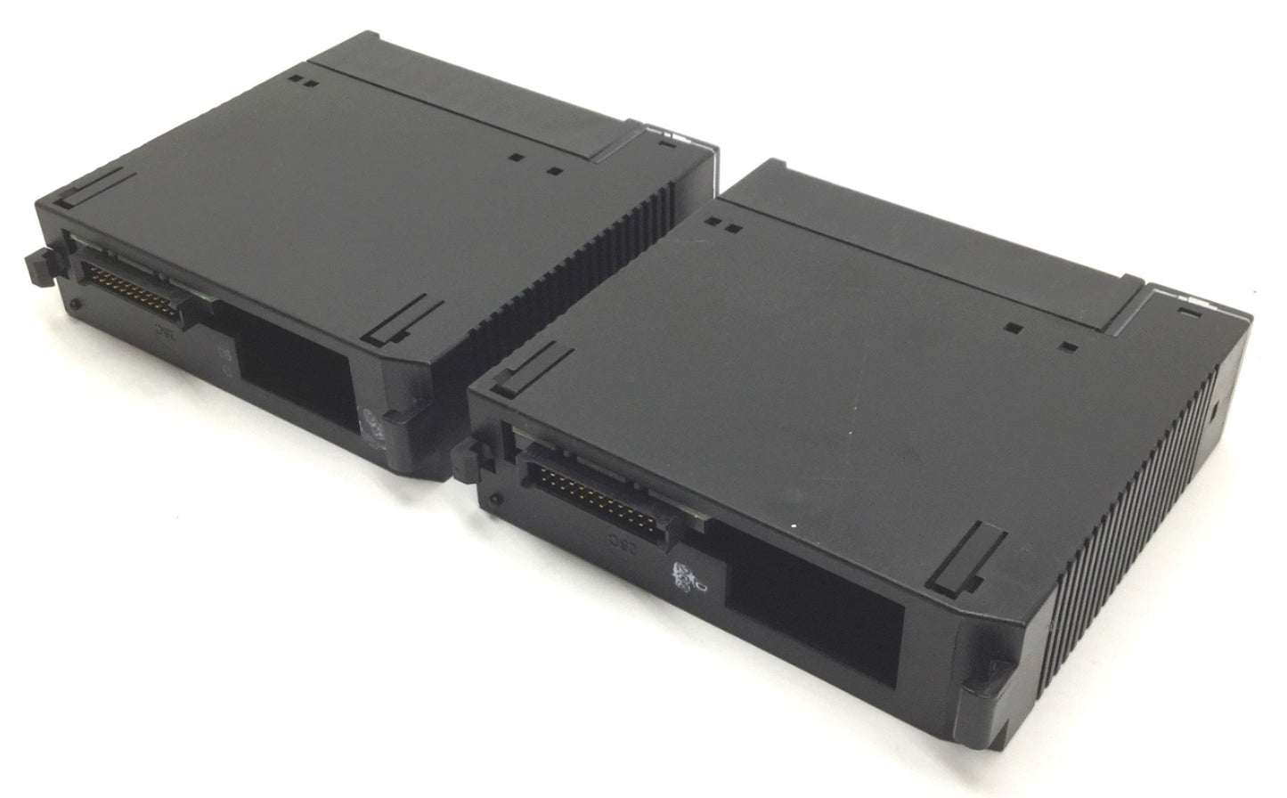Used Lot of 2 GE Fanuc IC693MDL741E Output Module 90-30, 16-Point Neg Logic 12/24VDC