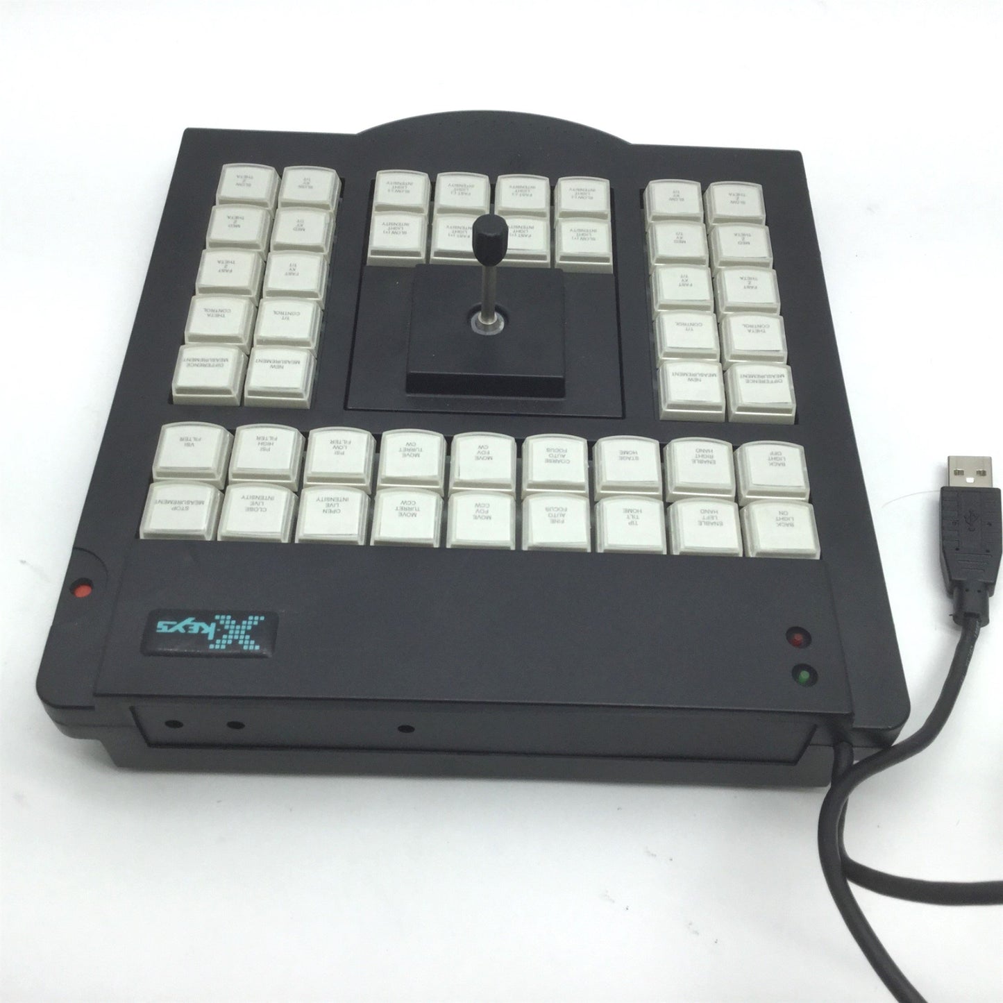 Used P.I Engineering X-Keys Video Production Programable Keyboard 46 Keys USB