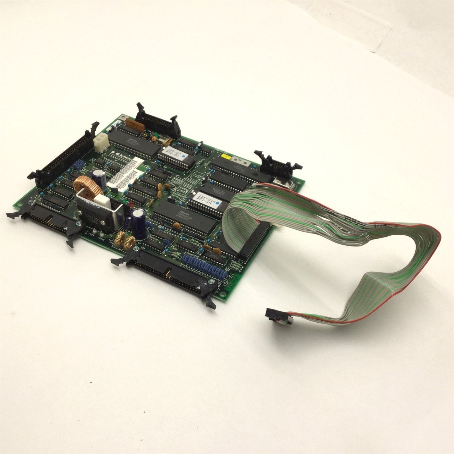 Used Kawasaki 50999-1545R20 IDF-51 Control Board, For U93 Display With Ribbon Cable