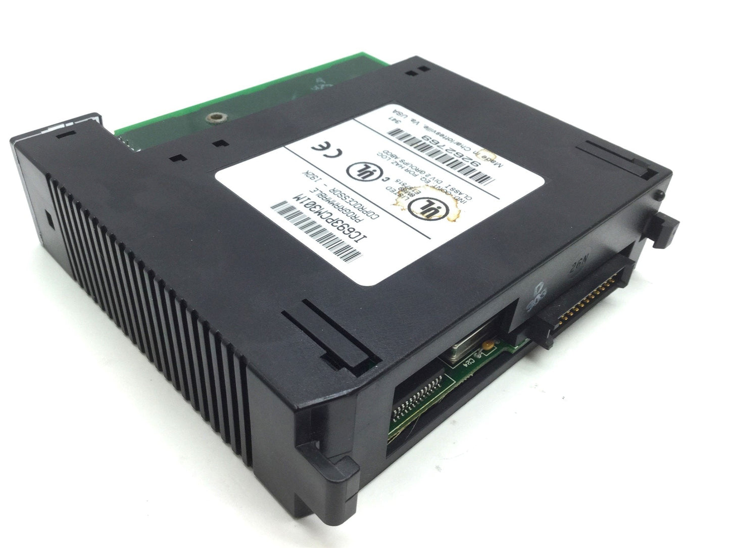 Used GE Fanuc IC693PCM301M Programmable Coprocessor Module, *Missing Cover*