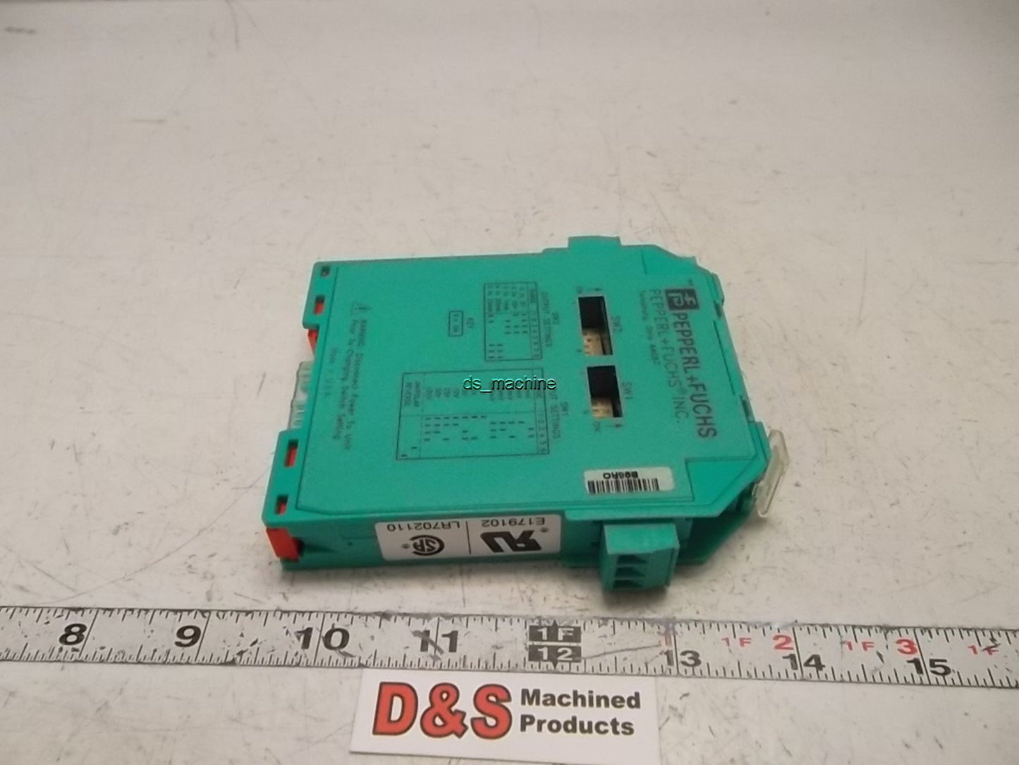 Used Pepperl+Fuchs KFDX-DCV DC Input Filed Configurable Isolator 9-30VDC 2.5W