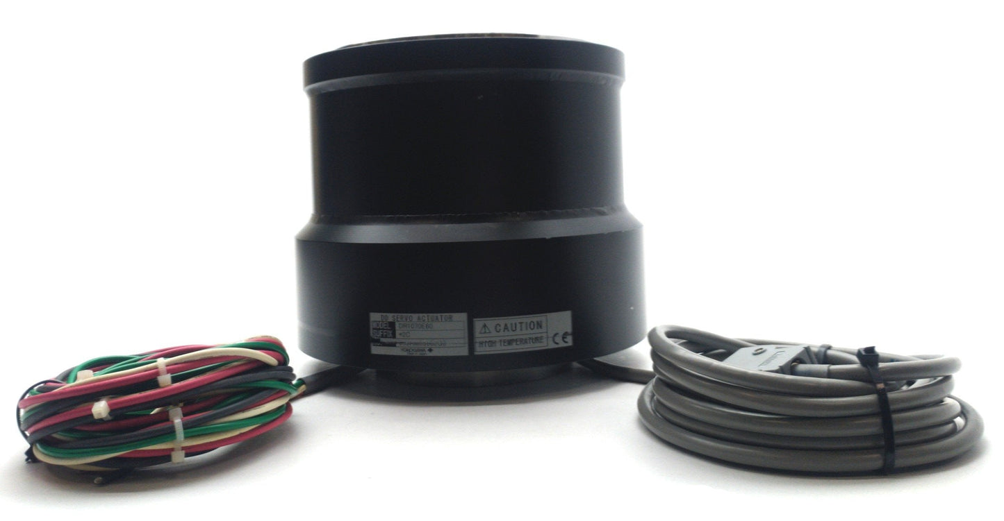 Used Yokogawa DR1070E60 DD Servo Actuator, 2rps, 70Nm Torque, 8" Diameter