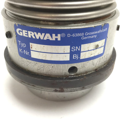 Used Gerwah Shaft Coupling, ID: 25mm & 24mm, Length: 103mm, OD: 76mm