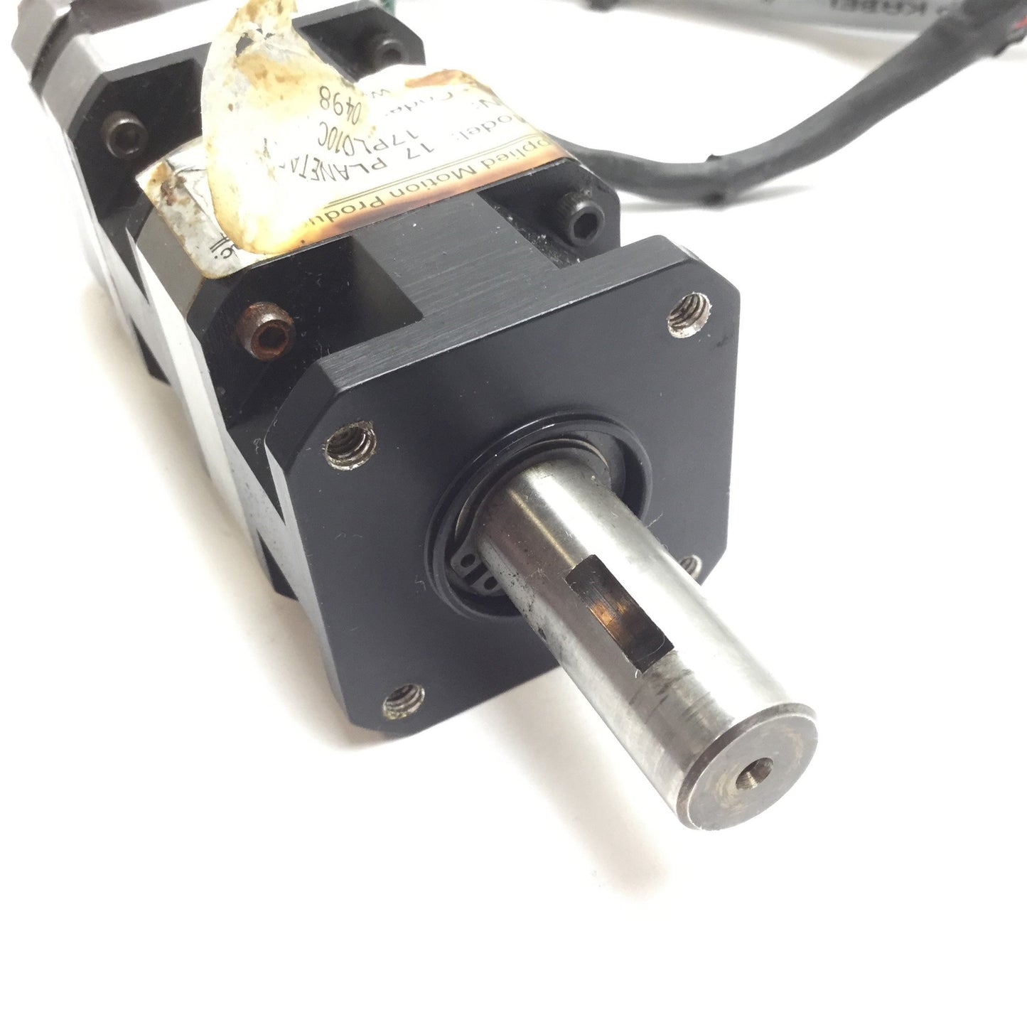Used Applied Motion 17PL0100 Planetary Gearhead HT17 Motor E2-500-197-IH Encoder