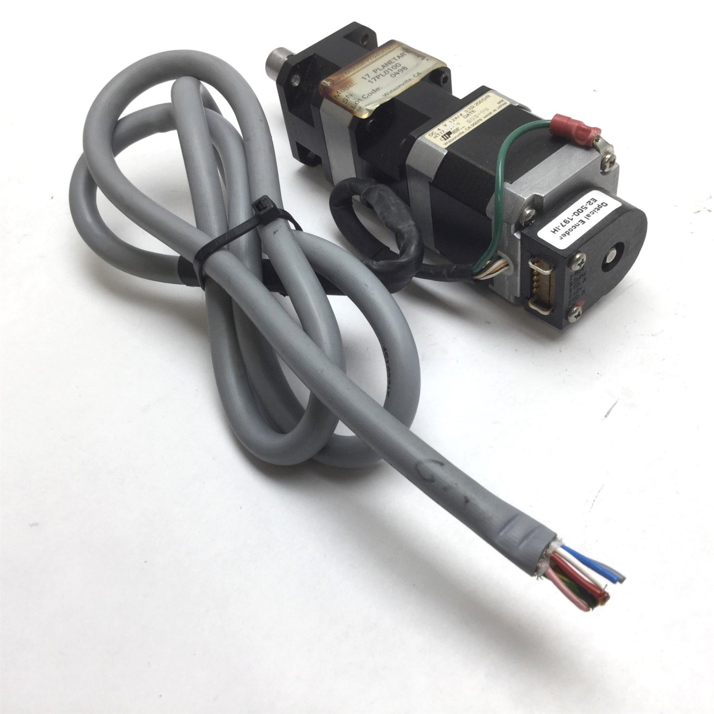 Used Applied Motion 17PL0100 Planetary E2-500-197-IH Encoder Gearhead HT17 Motor