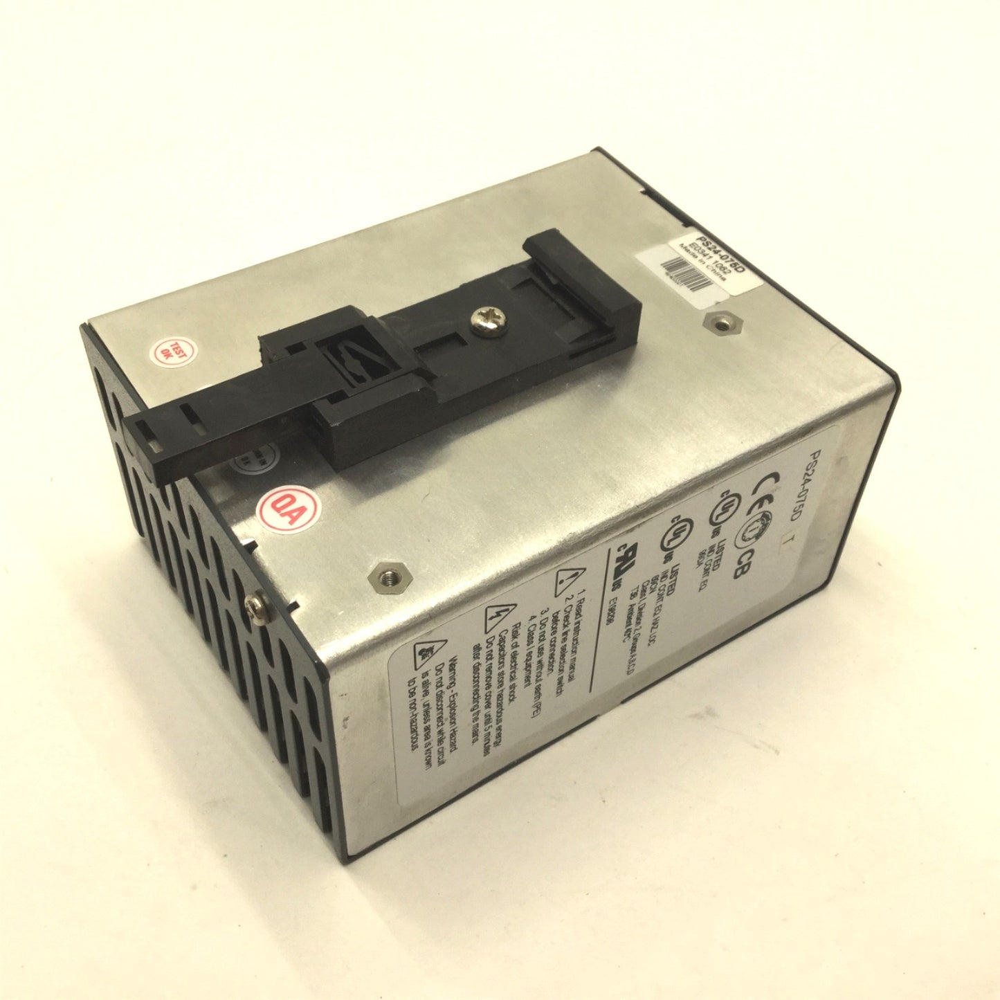Used Automation Direct PS24-075D Power Supply, In: 115/230VAC, Out: 24VDC 3A 75W