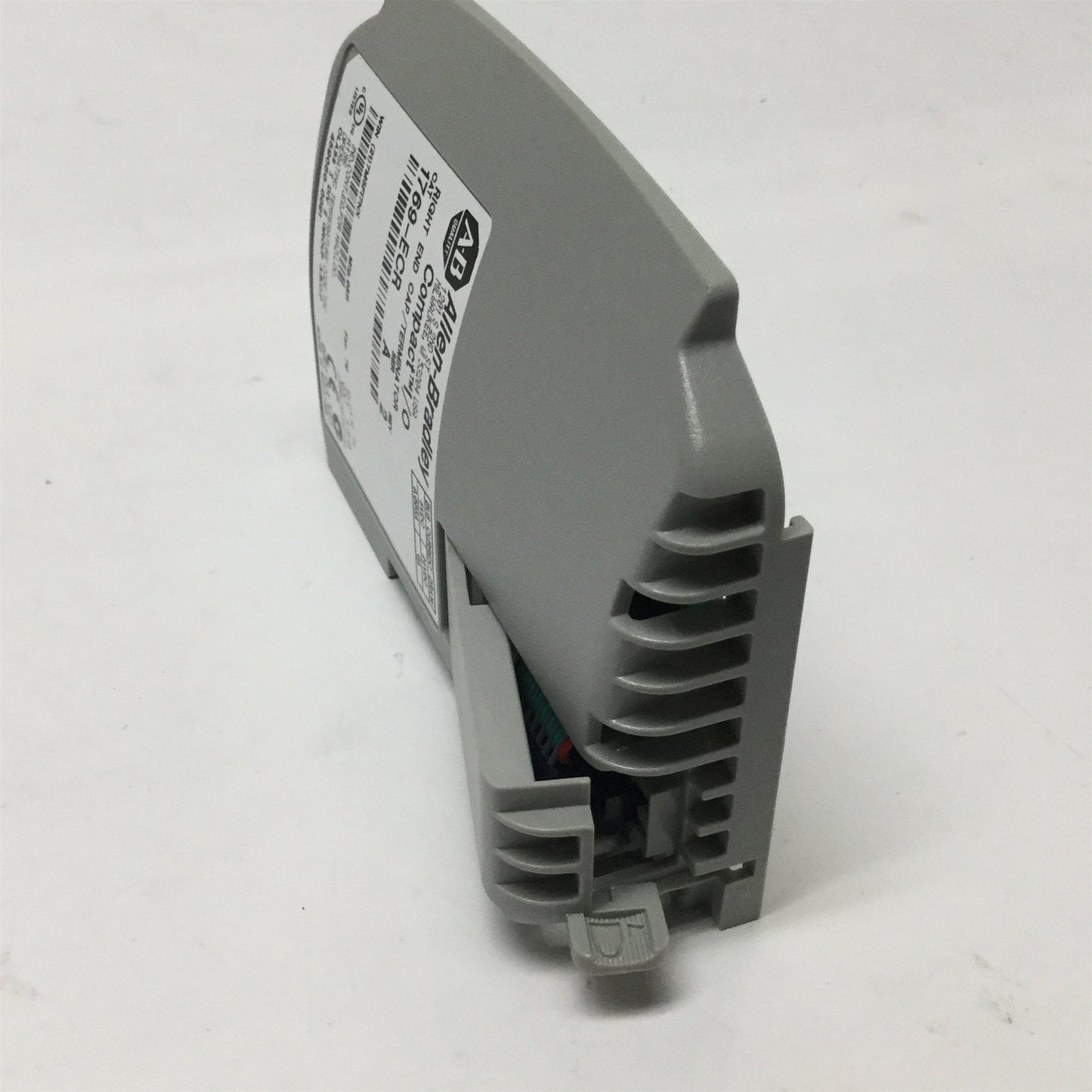 Used Allen Bradley 1769-ECR MicroLogix1500 Compact Right End Cap Cover, Ser A Rev 2