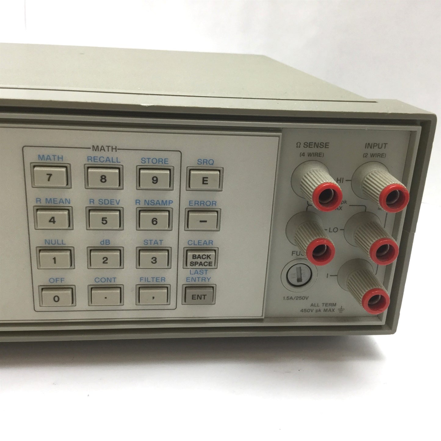 Used Hewlett Packard 3457A Multimeter, Power: 100/120/220/240VAC, Range: 30mV-300V
