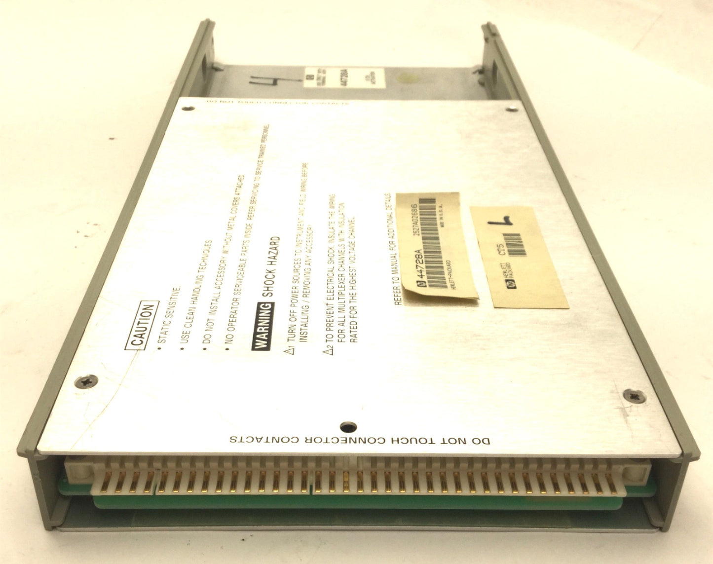 Used Hewlett Packard 44728A Relay Actuator Module, Number of Channels: Eight
