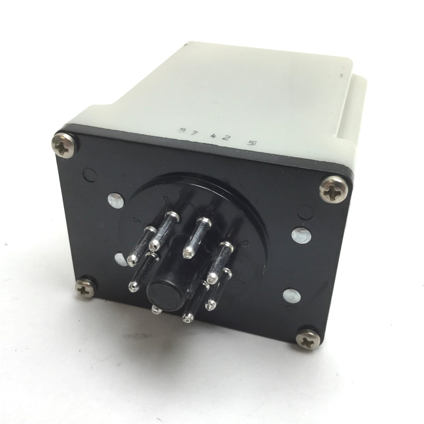 Used Dayton 5X828E Solid State Time Delay Relay, Range: 0.1-10sec, Input: 120VAC