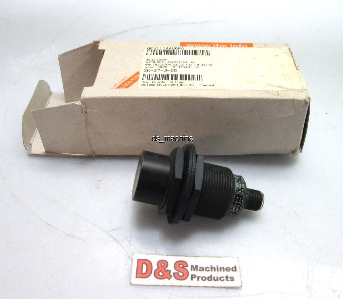 New IFM Efector Inductive Proximity Sensor II5859