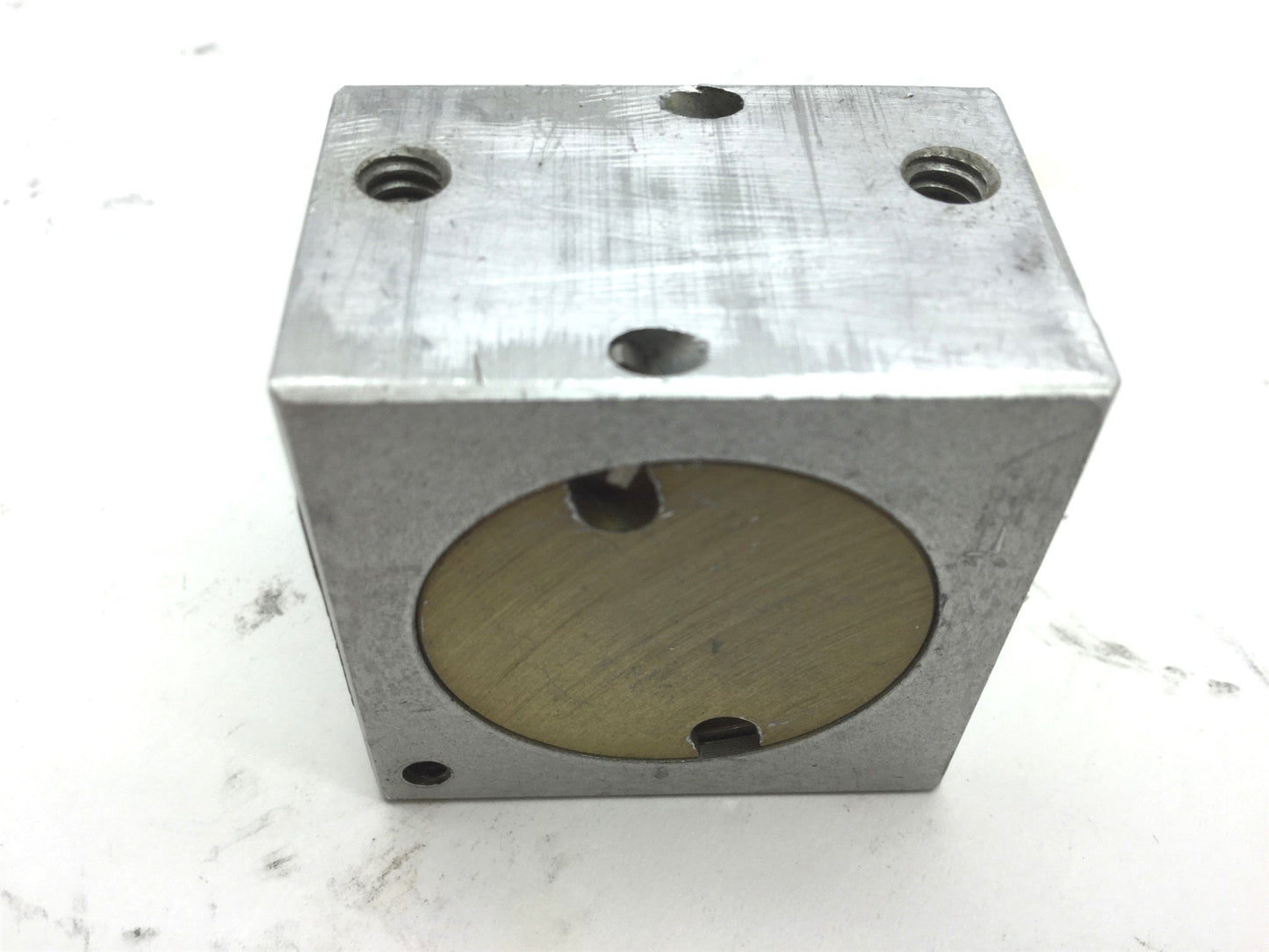 Used Compact Pneumatic Cylinder, 10-32UNF, Travel: 0.2"