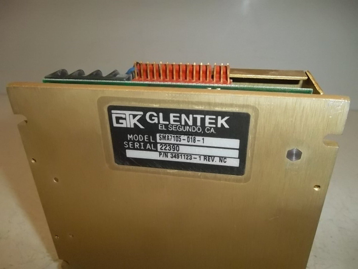 Used Glentek SMA7105-018-1 Servo Amplifier