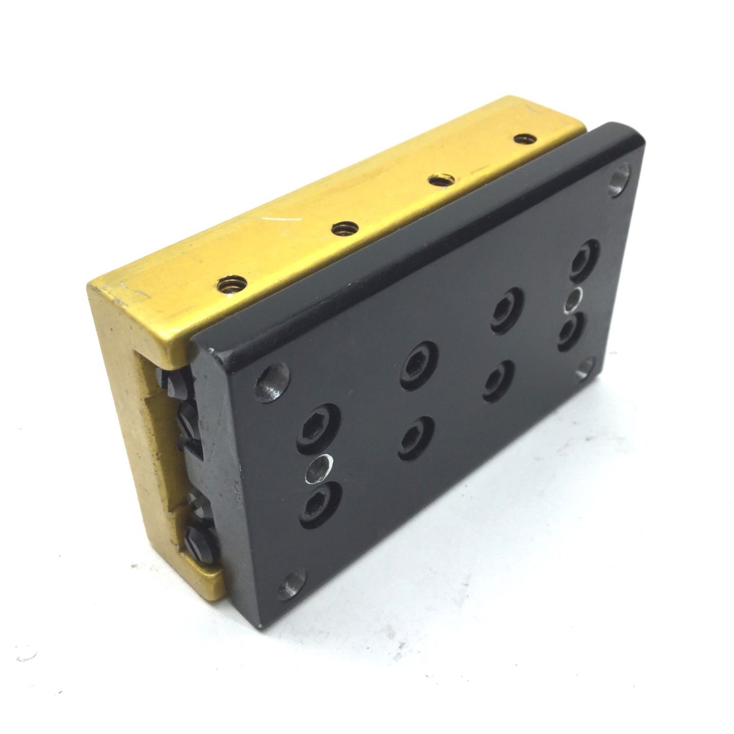 Used Ball Bearing Slide Stage, Travel: 2-1/4", W: 1-9/16", L: 2-9/16", H: 7/8"