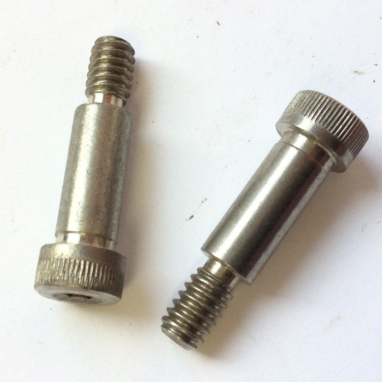 Used Lot of 10 Stainless Steel Socket Head Shoulder Screws SHCS 1/4-20 Thread X1-3/8"
