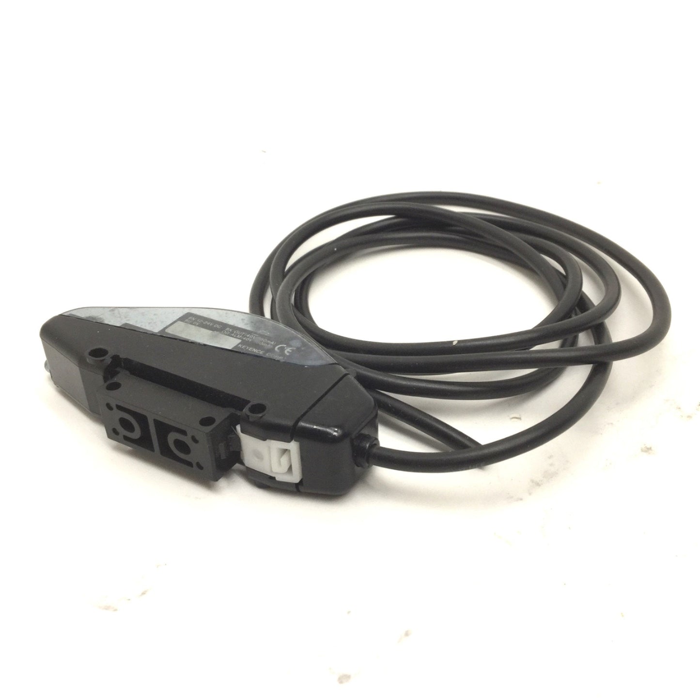 Used Keyence ES-X38 Proximity Sensor Amplifier, 12-24VDC , Two Modes: N.O./N.C.