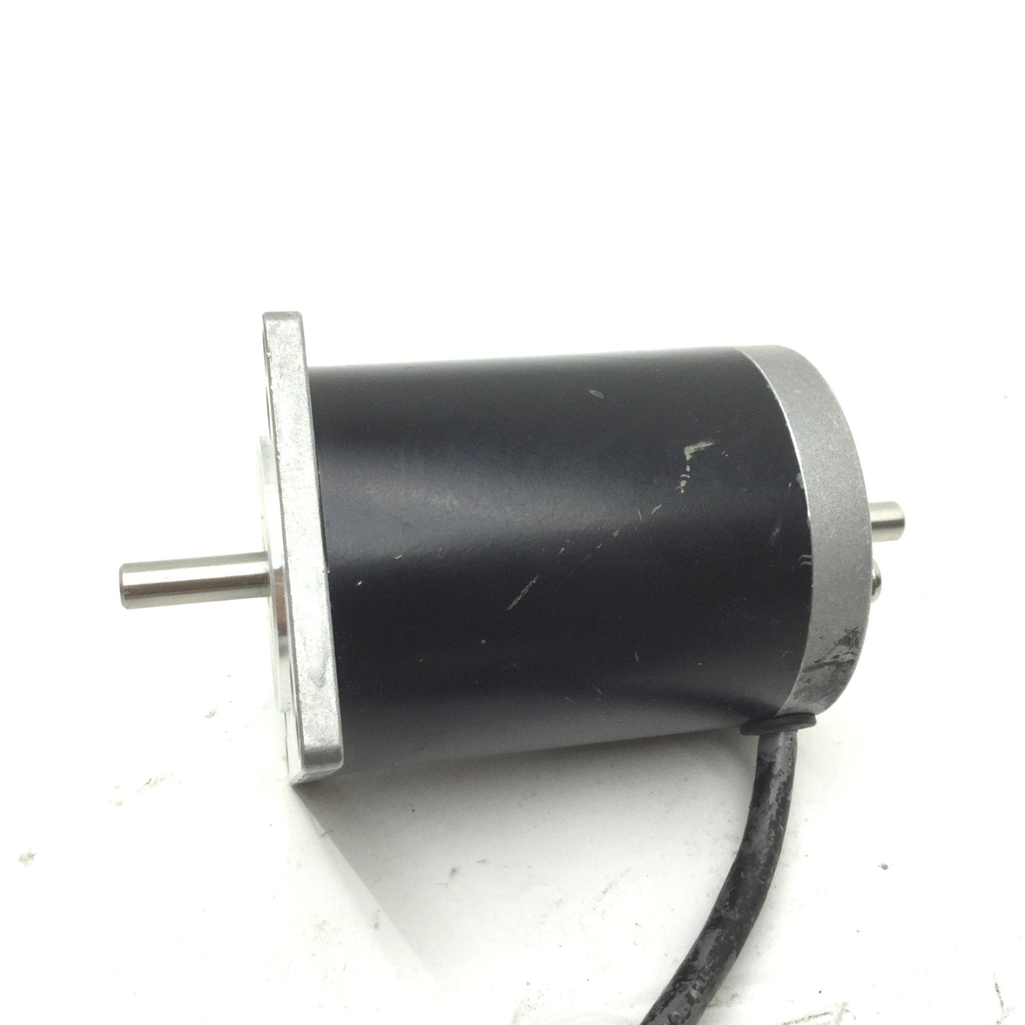 Used Parker QM-57-83 Compumotor Stepper Motor, 1/4" Dual Shaft, NEMA 23 Mounting