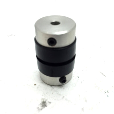 Used Lot of 2 Electrically Isolated Motor Coupling ID: 0.125" Length 0.94" OD 0.56"