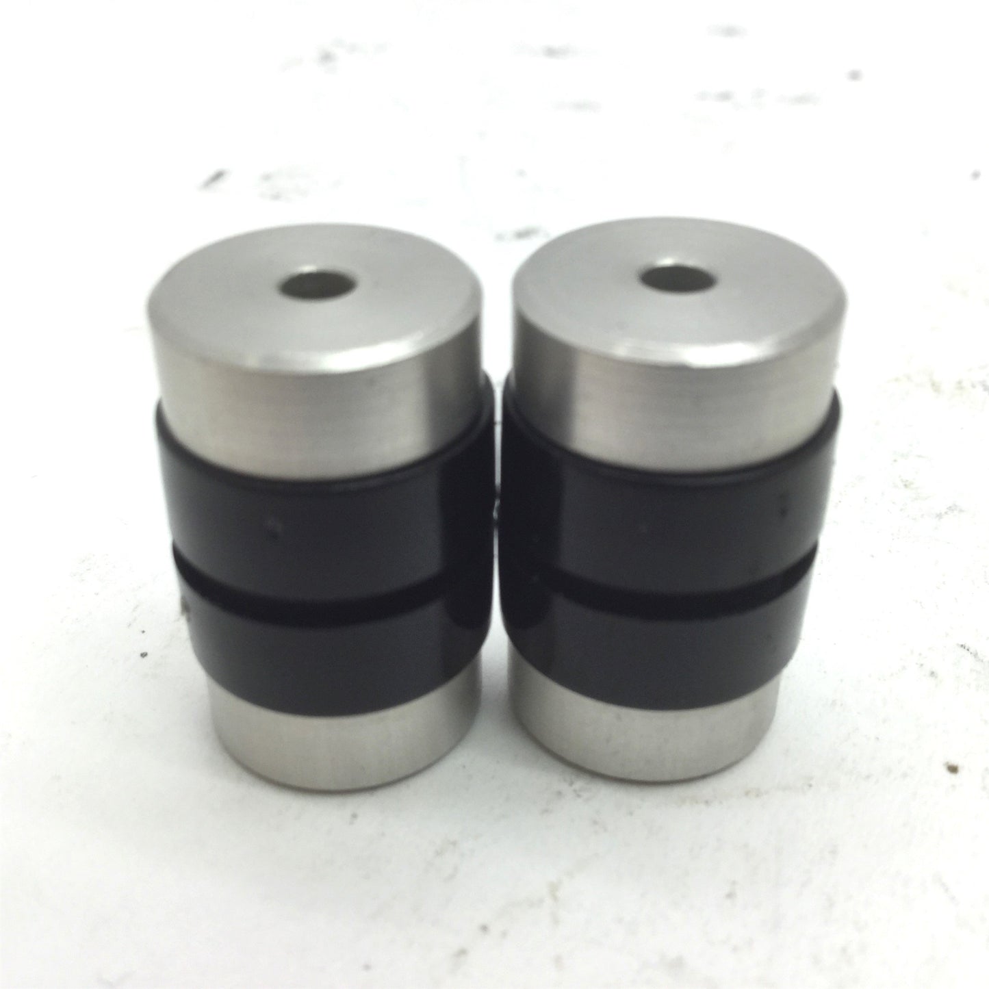 Used Lot of 2 Electrically Isolated Motor Coupling ID: 0.125" Length 0.94" OD 0.56"