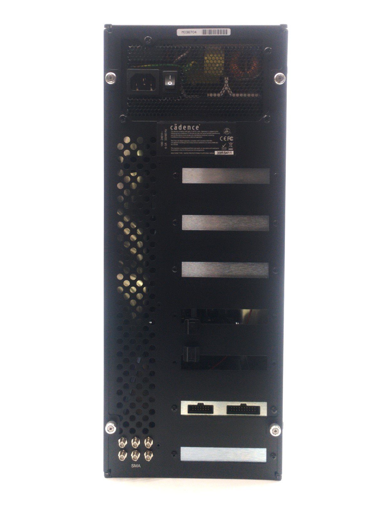Used Cadence 39RS411 Rapid Prototyping Platform, 2x FPGAs, 10M ASIC Gates, 100-240VAC