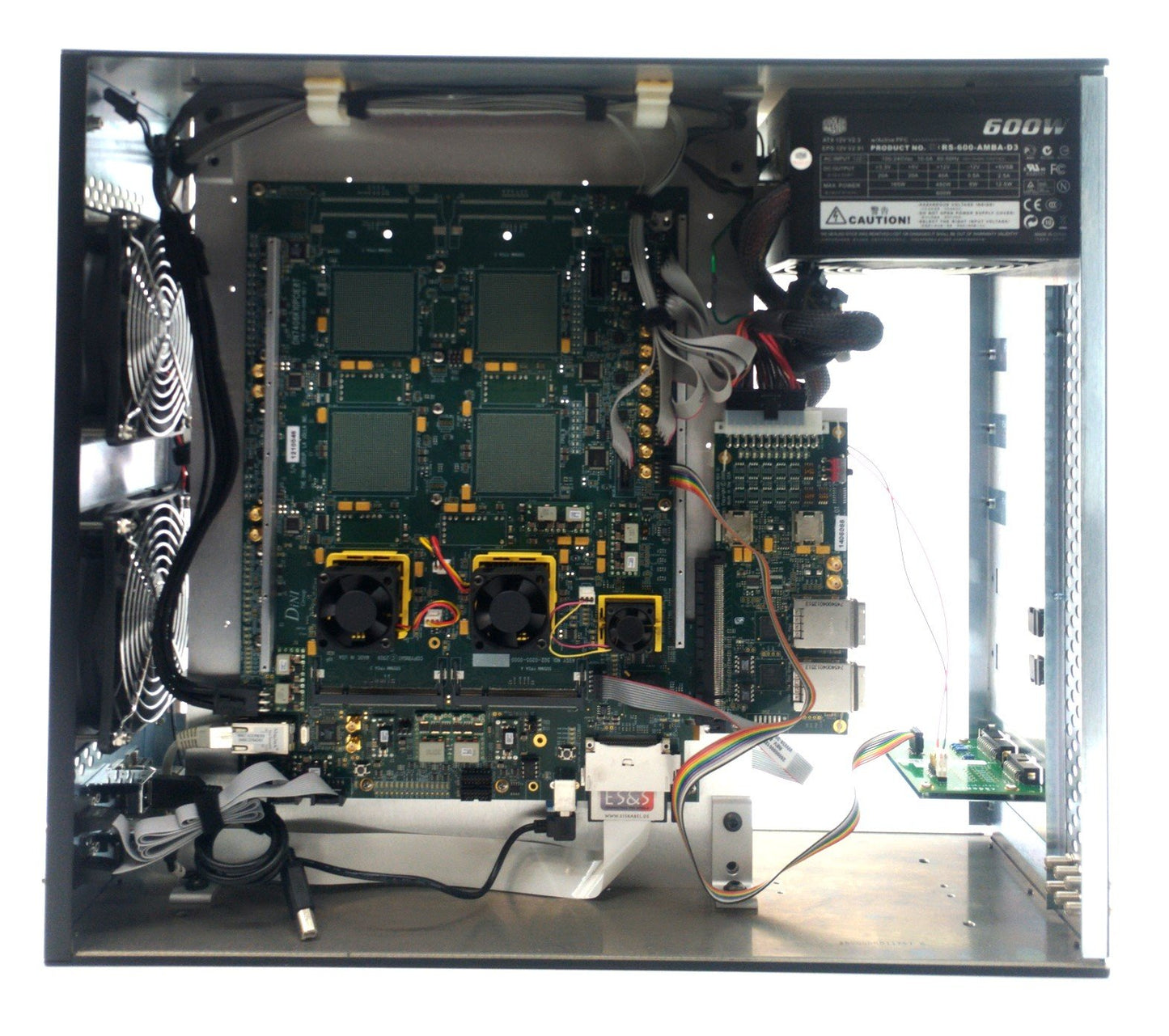 Used Cadence 39RS411 Rapid Prototyping Platform, 2x FPGAs, 10M ASIC Gates, 100-240VAC