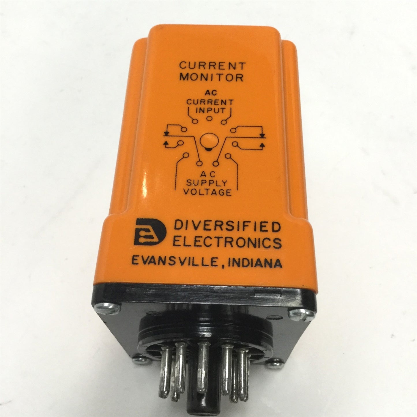 Used Diversified CMO-120-ASA-1 Over Current Monitor Delay Timer Relay, 0.2-1A, 120VAC