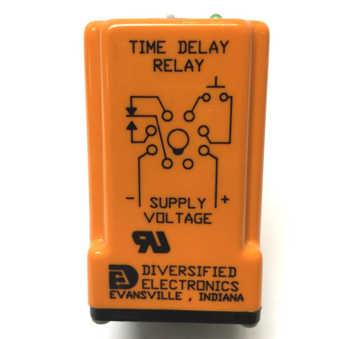 Used Diversified TBE-120-AAA Time Delay Interval Relay 0.1-102.3s 120V, LED Indicator