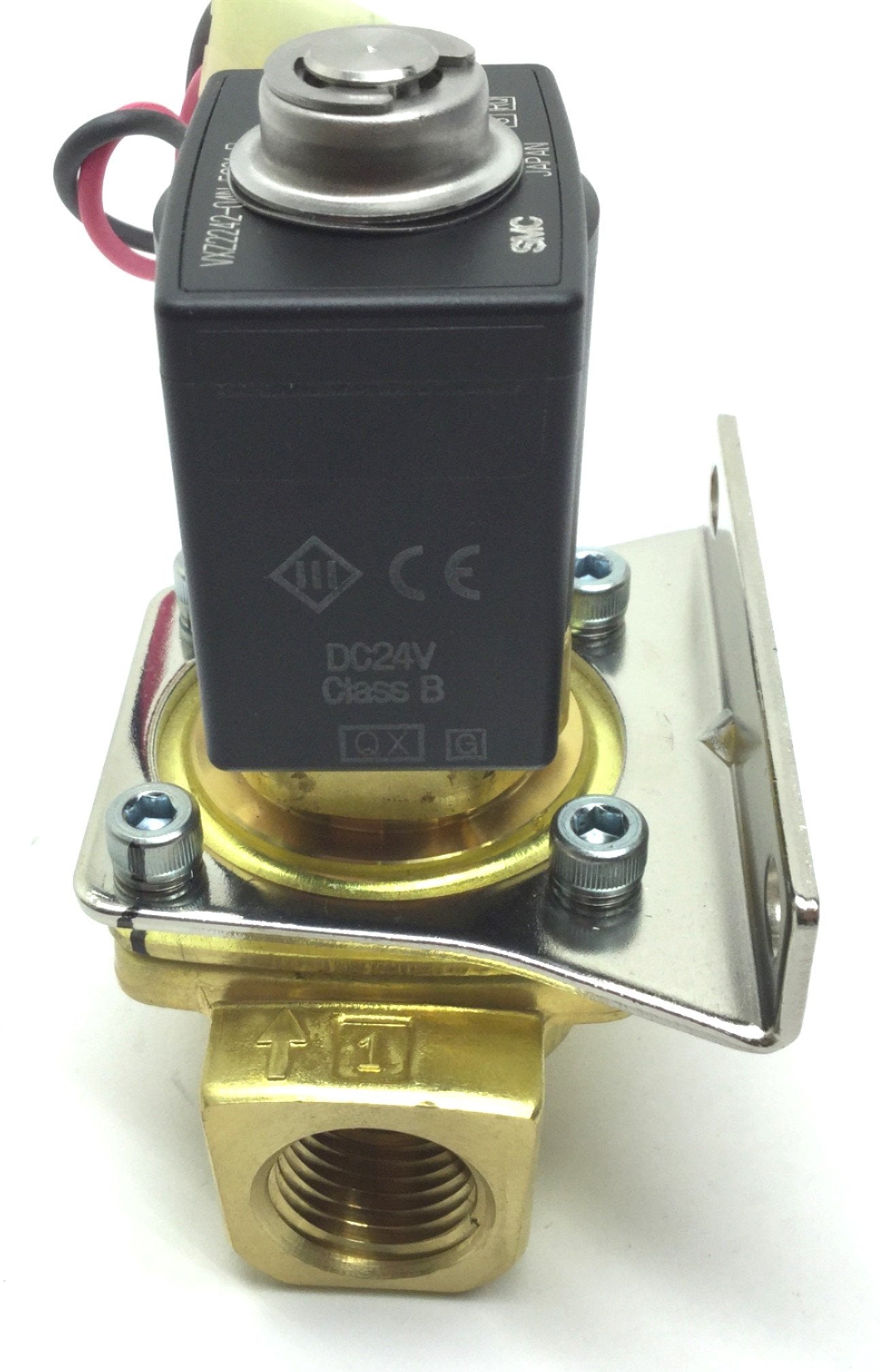 New – Open box SMC VXZ2242-04N-5GS1-B Solenoid Valve, 1/2"NPT 0.6MPa 15mm Orifice 24VDC