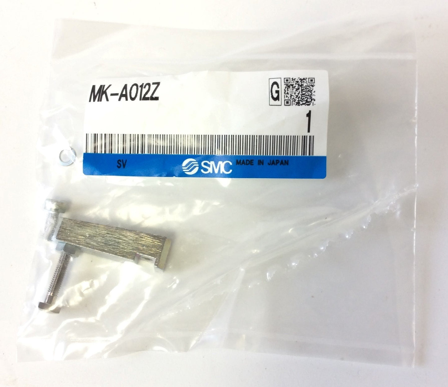 New SMC MKB12-20LZ Rotary Clamp Cylinder, With MK-A012Z Clamping Arm, 1.0MPa