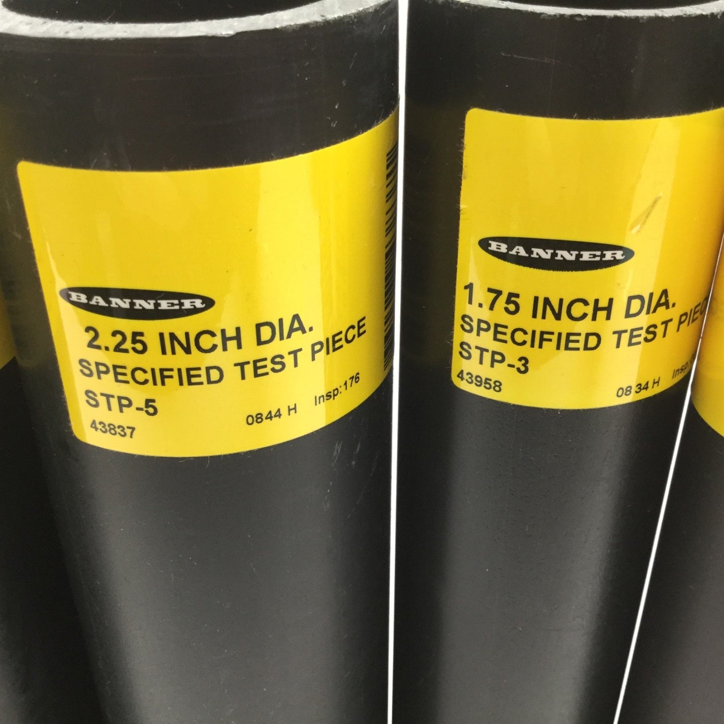 Used Lot of 5 Banner Test Pieces for Light Curtains STP-9 STP-5 STP-4 STP-3 STP-2