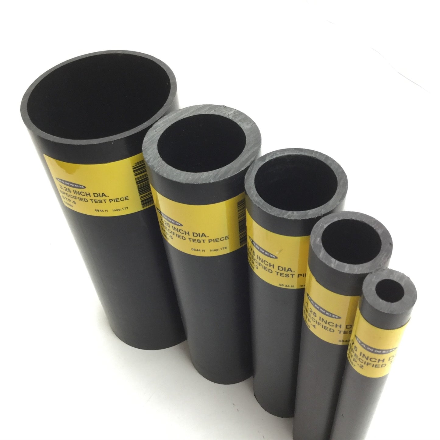 Used Lot of 5 Banner Test Pieces for Light Curtains STP-9 STP-5 STP-4 STP-3 STP-2