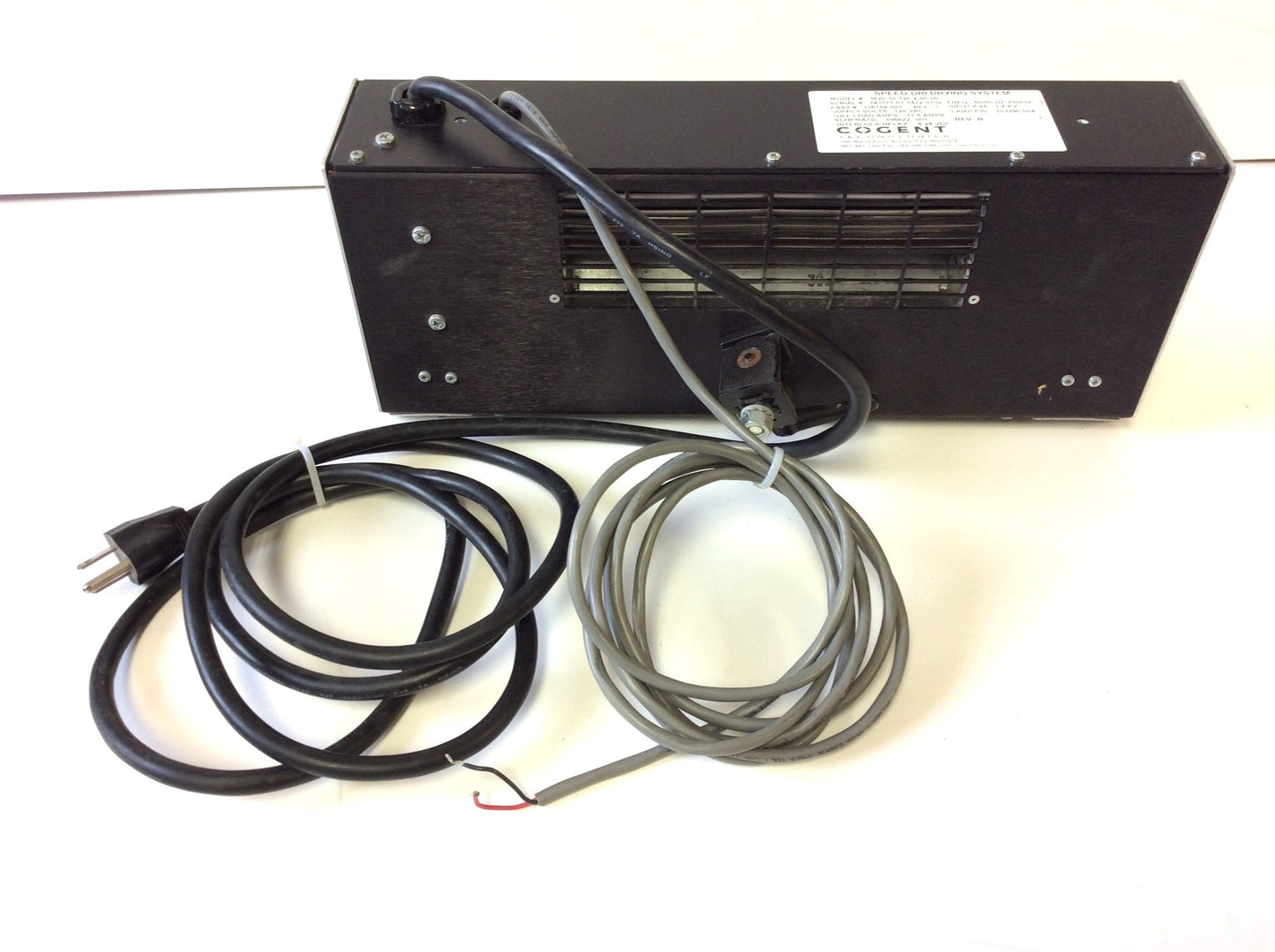 Used Cogent Technologies Speed-Dri 3620 Ink Infrared Convection Drying System, 120VAC