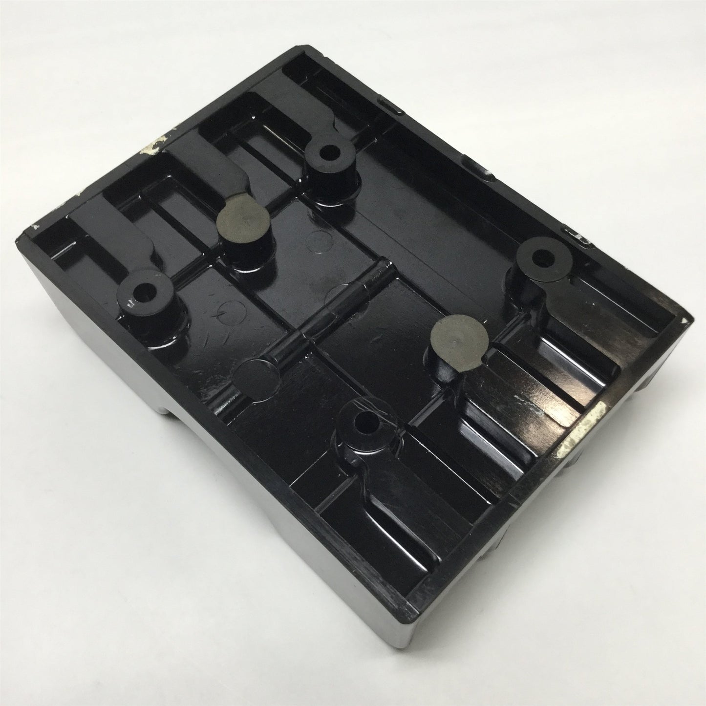 Used Bussmann 1B0032 Fuse Holder Block 3-Pole 30A 600V w/ 3x FRS-R-10 Time Delay 10A