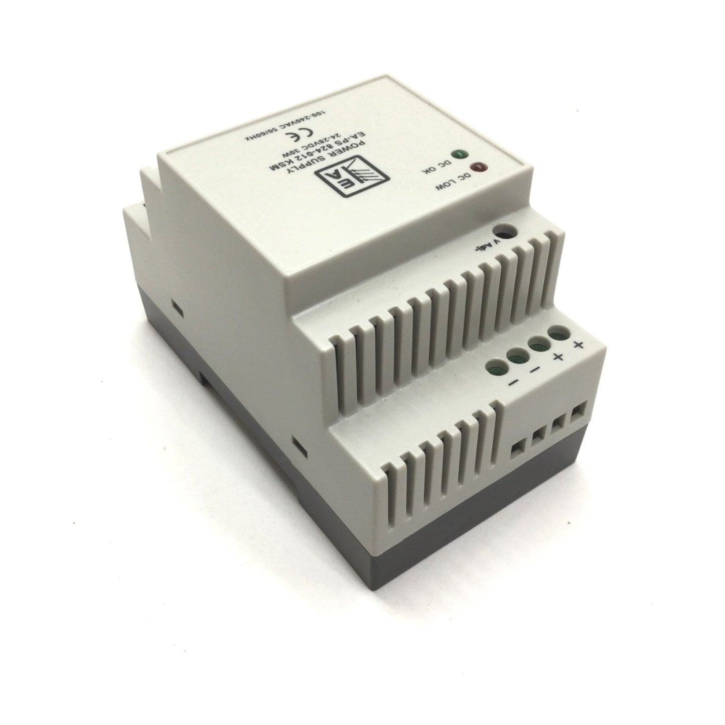 Used EA-PS 824-012 KSM Power Supply, Output: 24...28VDC 30W, Input: 90-264VAC 1.25A