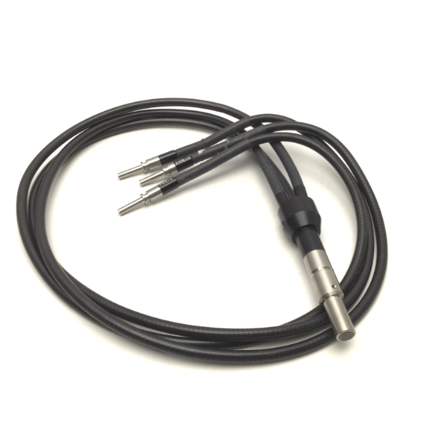 Used Dymax 38477 UV Curing Liquid Light Guide, 3-Pole, 3mm Bundle, 1m L, D-Style