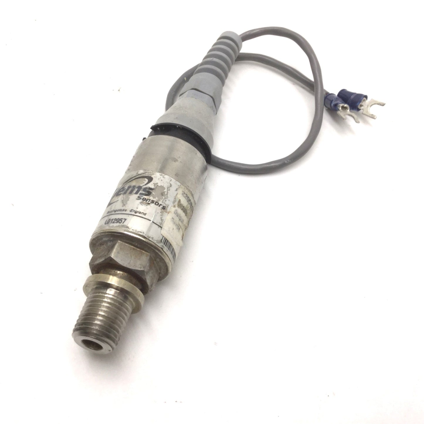 Used Gems 2200BGF600223DA Pressure Transducer, 7-35VDC, 0-60PSI, Output: 4-20mA