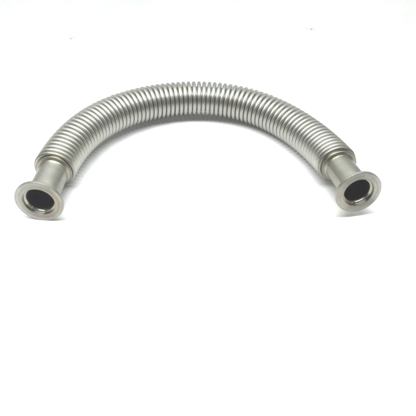 Used Convoluted Stainless Steel Vacuum Tubing, 19" length, 1" I.D., 1.44" O.D.