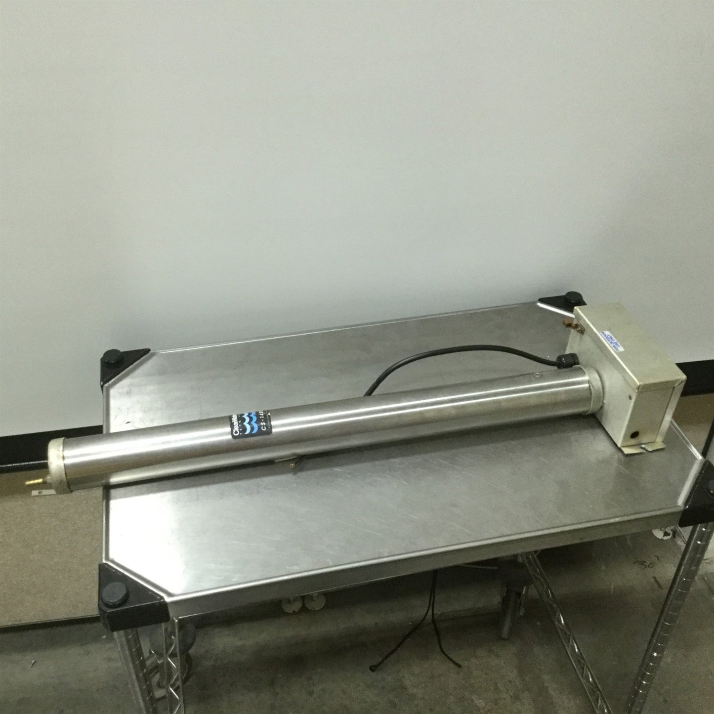 Used ClearWater Tech CS-1400 Ozone Generator 0.5 Grams/Hour 30SCFH, 120VAC 60Hz 0.8A