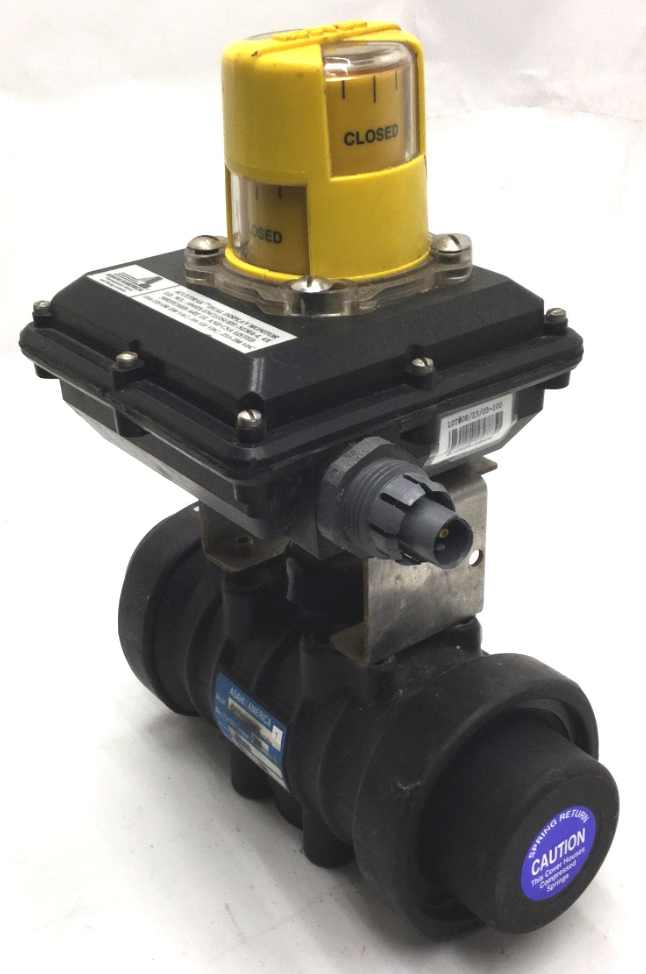 Used Asahi America CP79M2PSNST Plastic Pneumatic Actuator Spring Return w/S-1040N