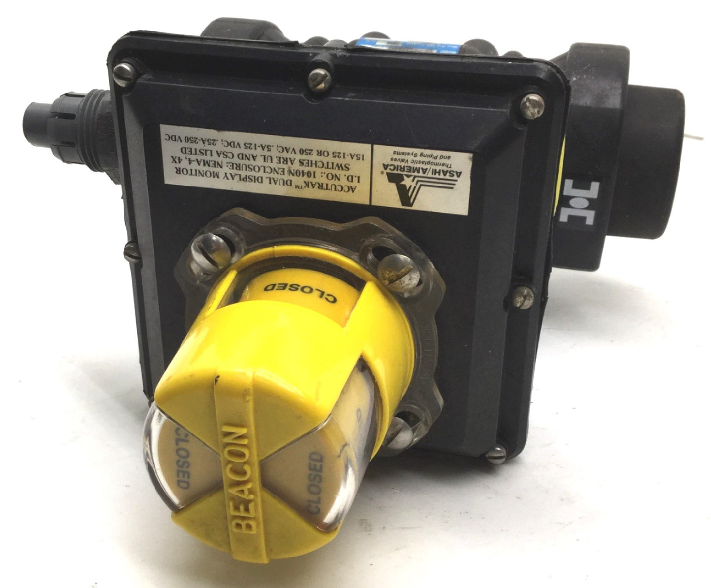 Used Asahi America CP79M2PSNST Plastic Pneumatic Actuator Spring Return w/S-1040N