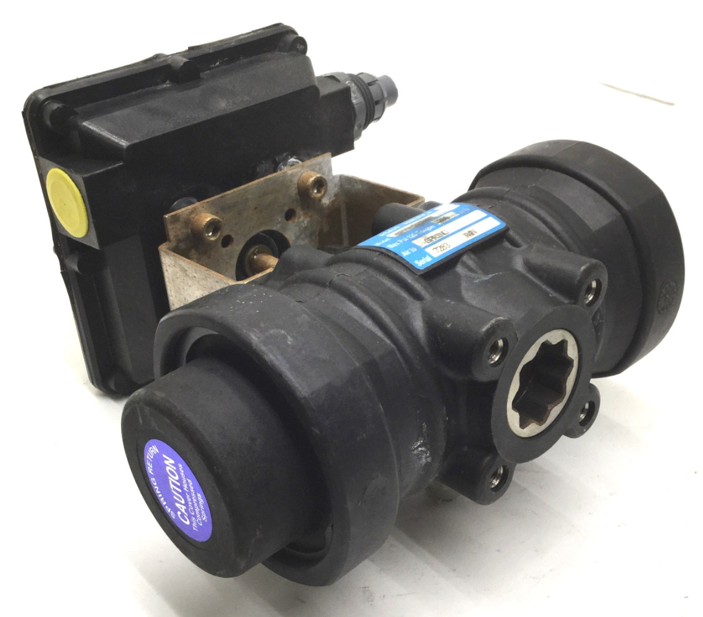 Used Asahi America CP79M2PSNST Plastic Pneumatic Actuator Spring Return w/S-1040N