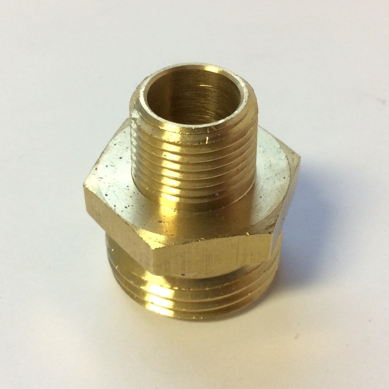 New Lot of 7 Midland 30053 MGH x MIP Male Brass Adapter Fittings 3/4" x 3/8"