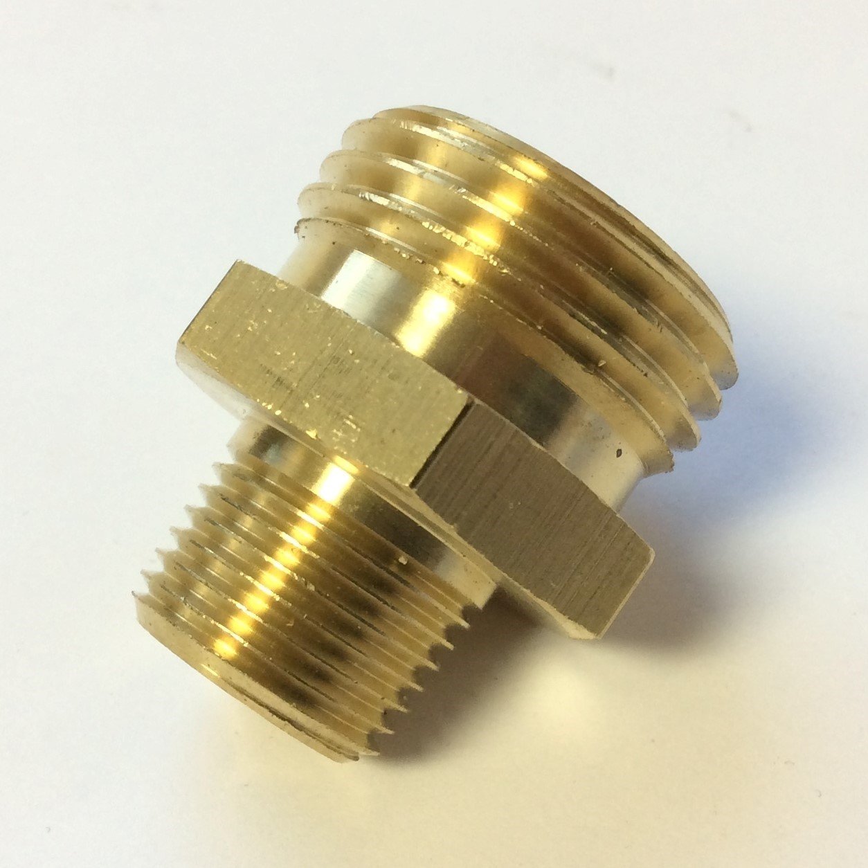 New Lot of 7 Midland 30053 MGH x MIP Male Brass Adapter Fittings 3/4" x 3/8"