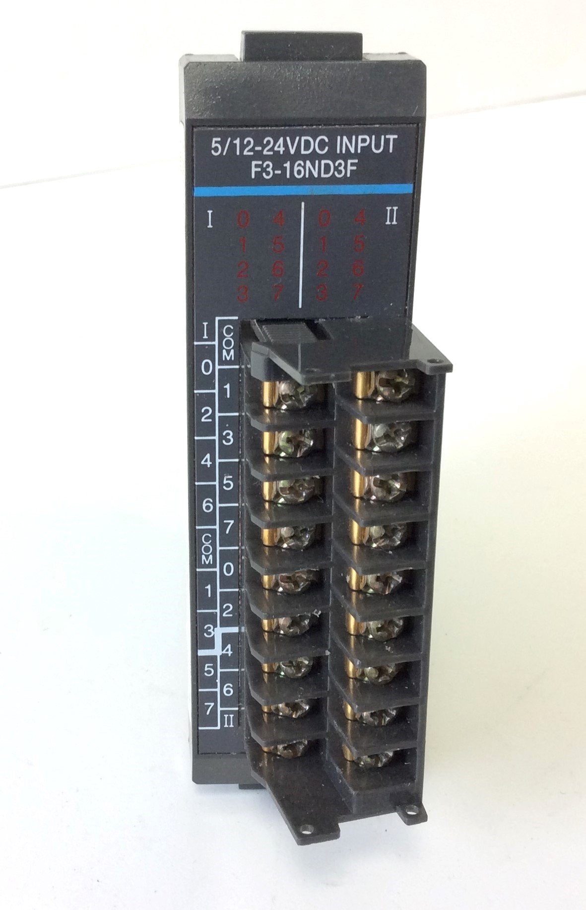 Used Facts Engineering F3-16ND3F Input Module 16-Point, 5VDC, 12-24VDC, Sink/Source