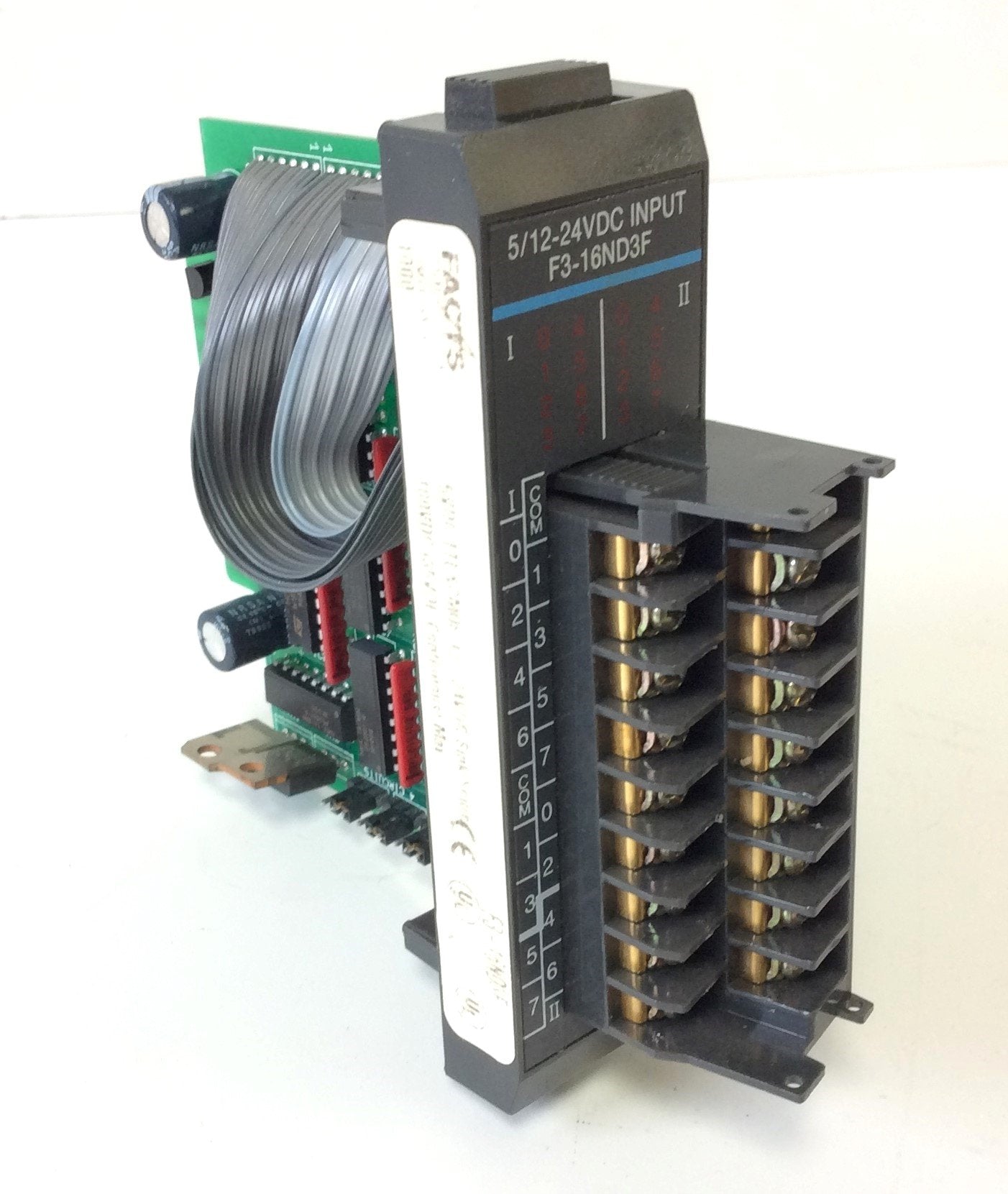 Used Facts Engineering F3-16ND3F Input Module 16-Point, 5VDC, 12-24VDC, Sink/Source