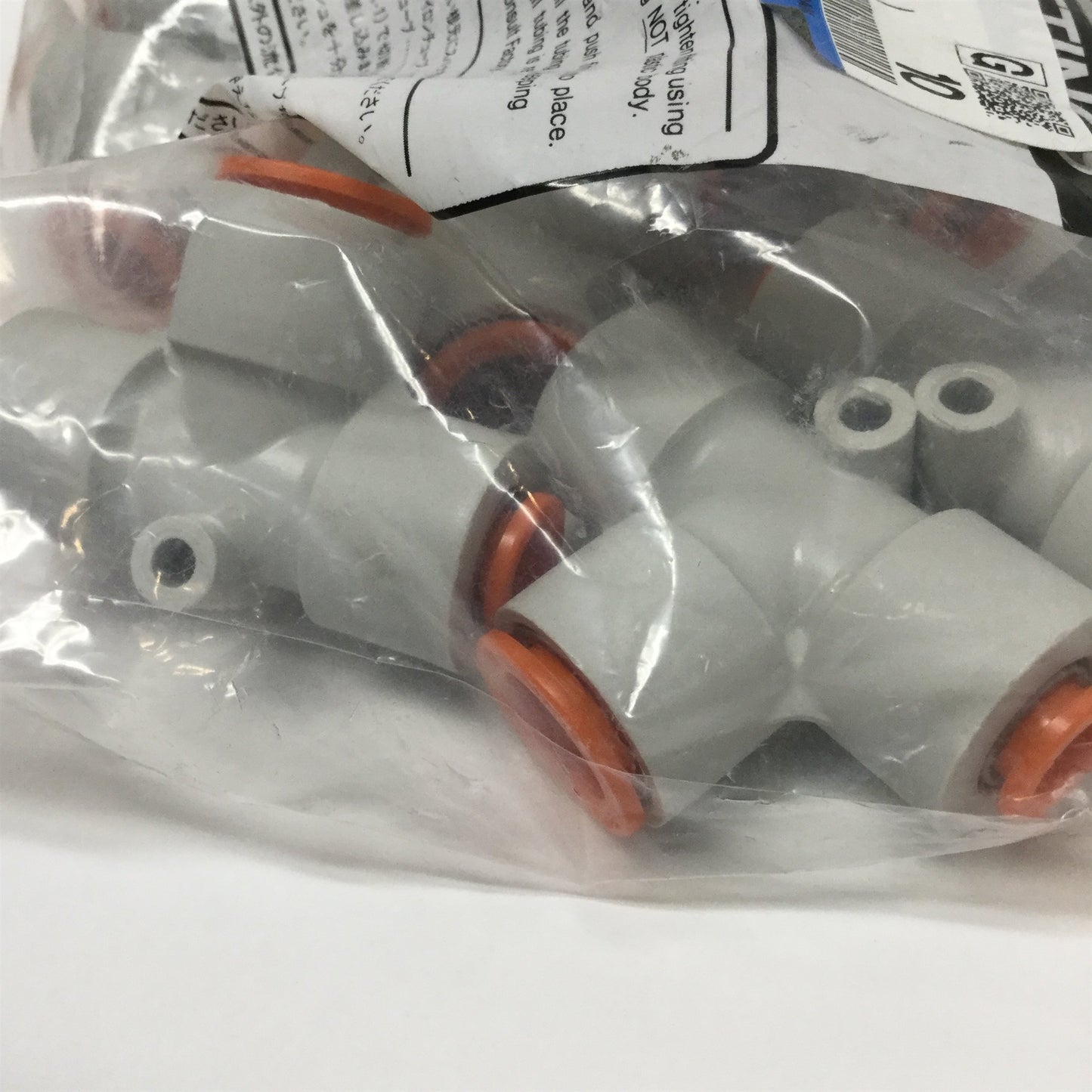 New Lot of 10 SMC KQ2T09-13 Pneumatic 5/16"-1/2" Tube Tee Connector Air Fittings