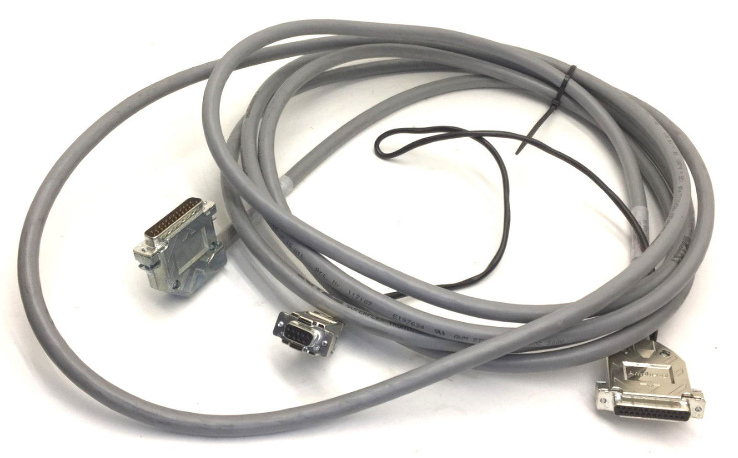 Used Aerotech 630D1928-2 Configured Brushless Motor Feedback Cable, Rev B, Length 17'