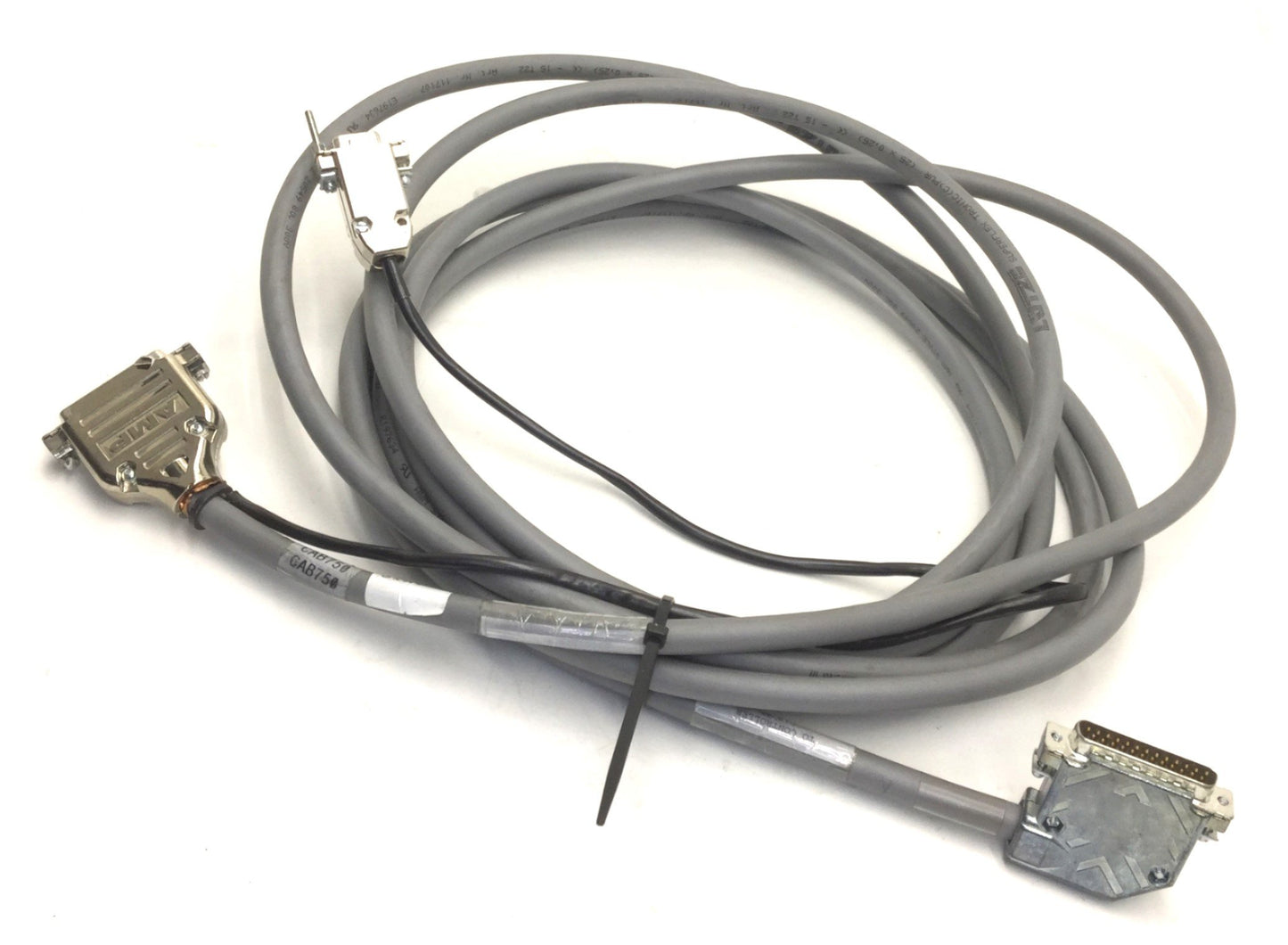 Used Aerotech 630D1928-2 REV A Brushless Motor to Controller Cable, Length: 20'