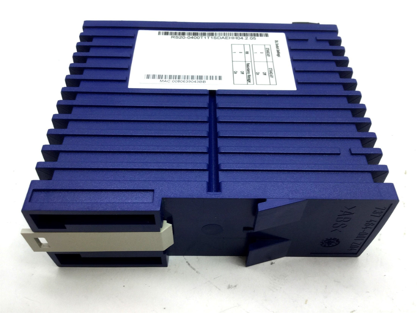 Used Hirschmann RS20-0400T1T1SDAEHH04.2.05 Din Rail Ethernet Switch 4 Ports 10/100